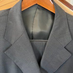 Ermenegildo Zegna Gray Men's Suit,  Size 54, Elegant, 100% Wool, Swiss Tailored